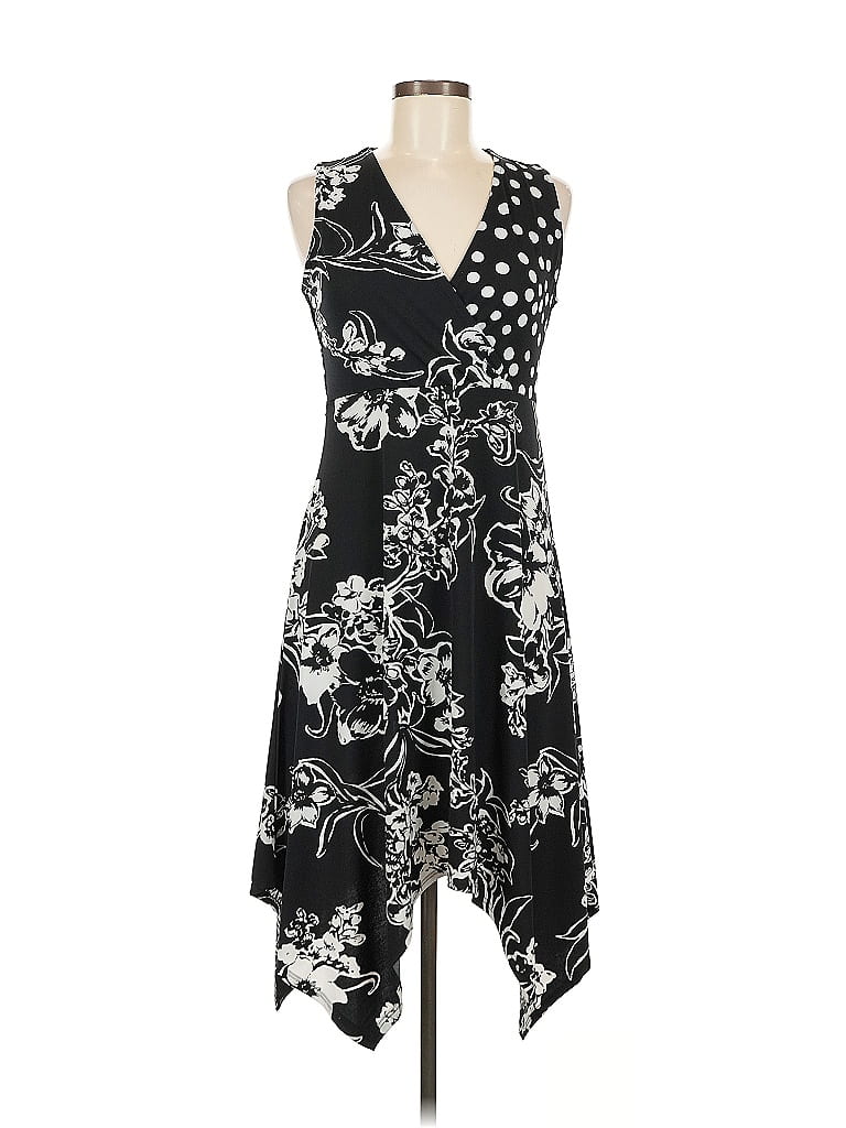 Pre-owned Inc International Concepts Cocktail Dress In Black