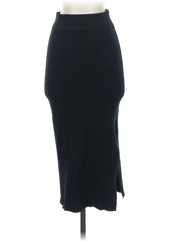 Pre-owned West Of Melrose Formal Skirt In Black