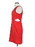 Express Solid Red Cocktail Dress Size S - photo 5