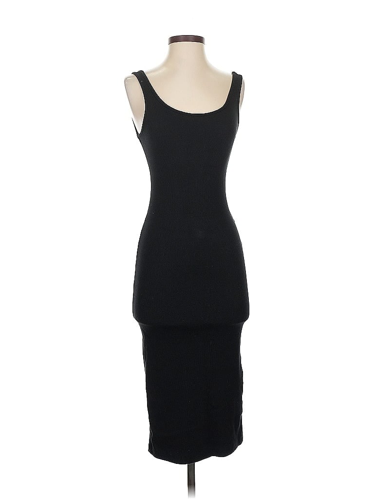 Pre-owned H&m Cocktail Dress In Black