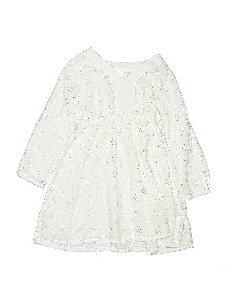 Pre-owned Gymboree Kids' Dress In White