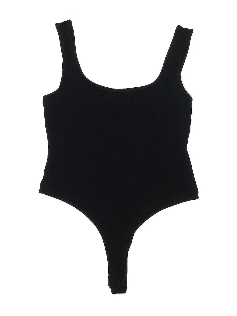 Pre-owned Moa Moa Bodysuit In Black