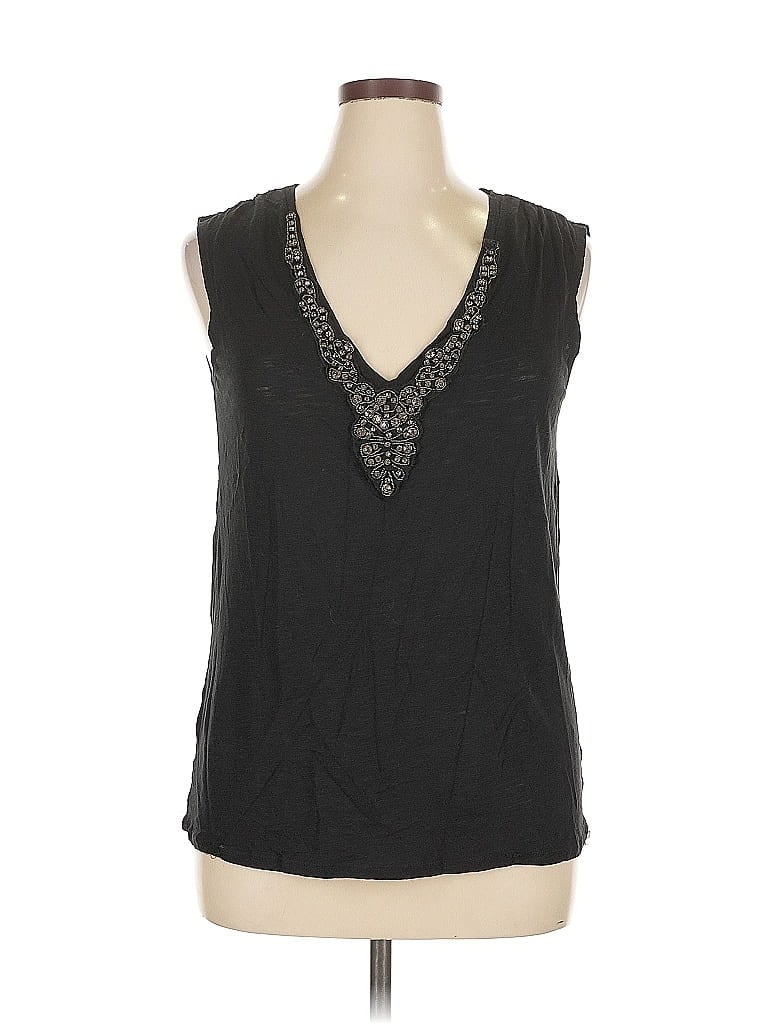 Pre-owned Rachel Rachel Roy Sleeveless Blouse In Black