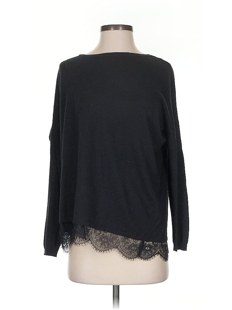 Pre-owned Joie Pullover Sweater In Black