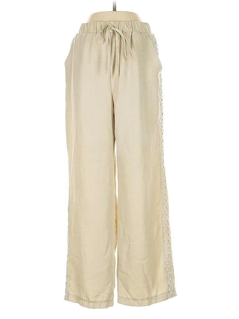 Pre-owned Unbranded Casual Pants In Gold