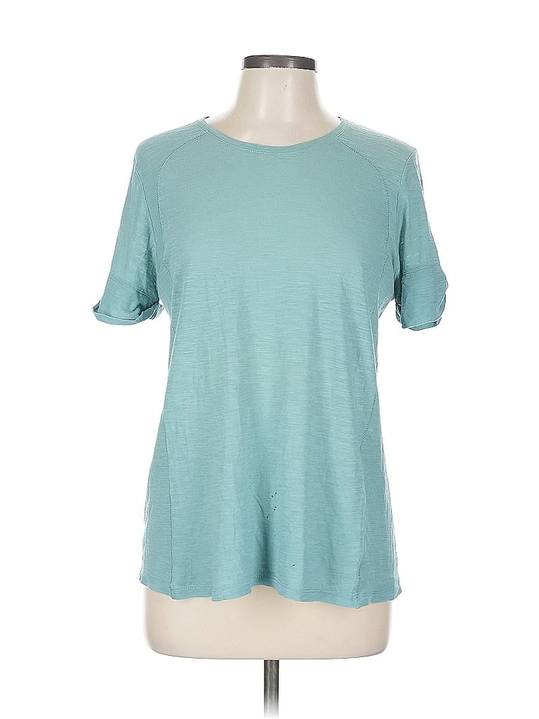 Pre-owned Vince Short Sleeve T-shirt In Blue