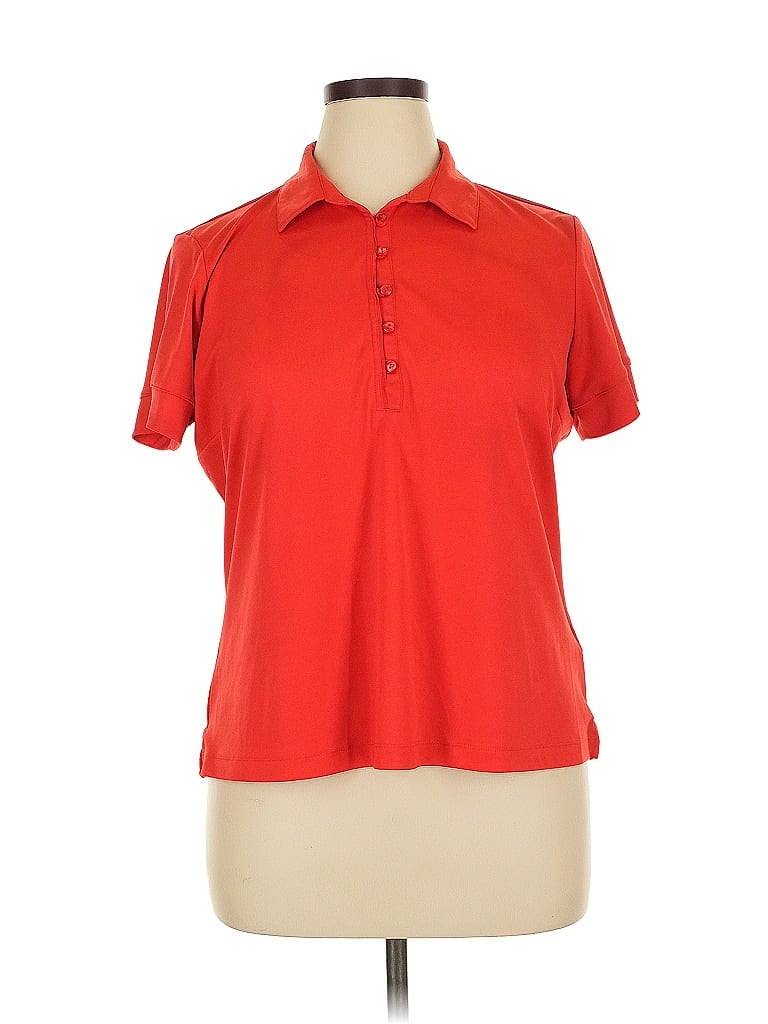 Click to view more detailed imagery on our partner's website Pre-owned Ep Pro Short Sleeve Polo Shirt In Red