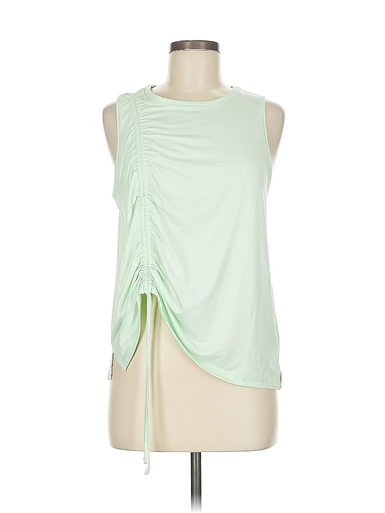 Pre-owned Assorted Brands Sleeveless T-shirt In Green