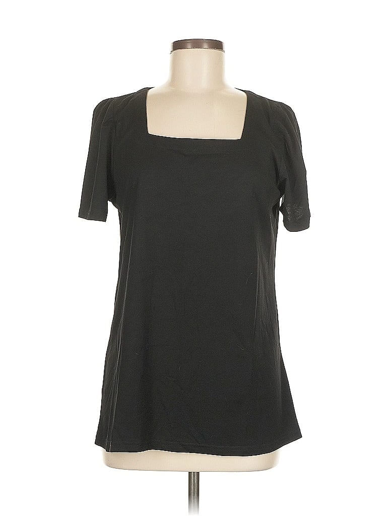 Pre-owned Miholl Short Sleeve T-shirt In Black