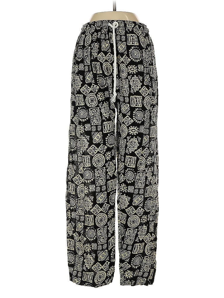 Pre-owned Unbranded Casual Pants In Black