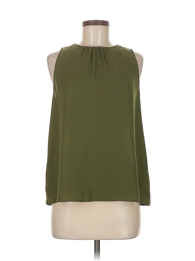 Pre-owned A New Day Sleeveless Blouse In Green