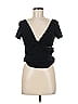 Zalalus Black Short Sleeve Top Size M - photo 1