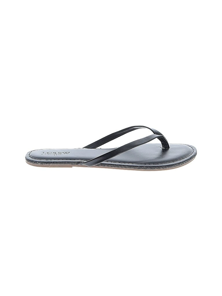 Pre-owned J.crew Factory Store Sandals In Black