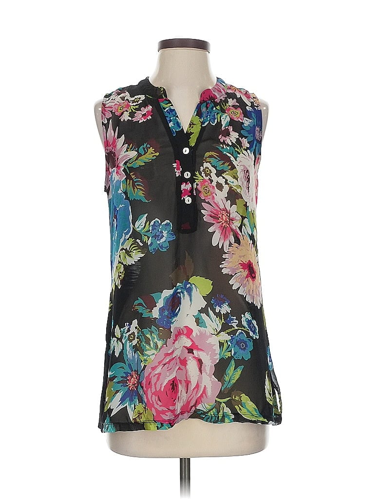 Pre-owned Mushka By Sienna Rose Sleeveless T-shirt In Black