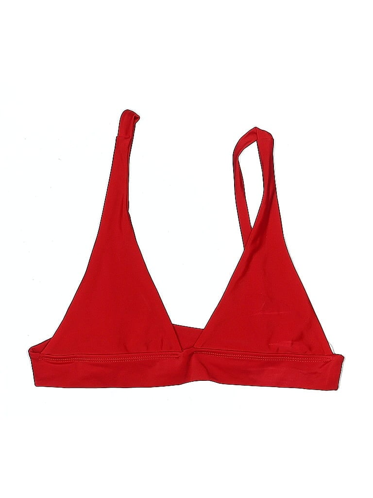 Pre-owned Zaful Swimsuit Top Red Swimwear