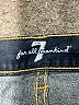 7 For All Mankind Hearts Blue Jeans Size 27 waist - photo 6