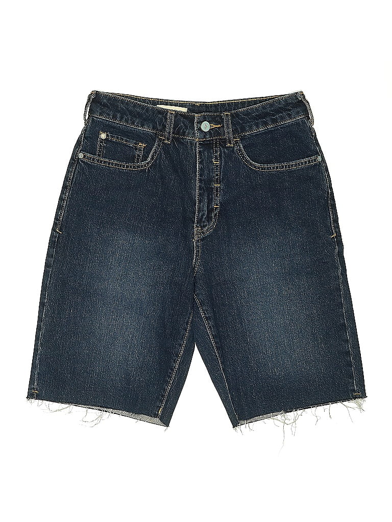 Pre-owned Pilcro Denim Shorts In Blue