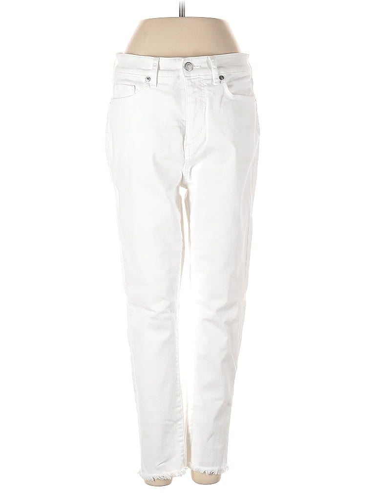 Pre-owned Ann Taylor Loft Jeans In White