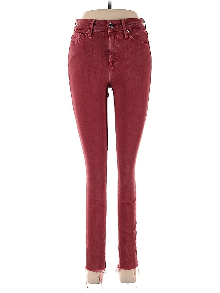 Click to view more detailed imagery on our partner's website Pre-owned Good American Jeans In Burgundy