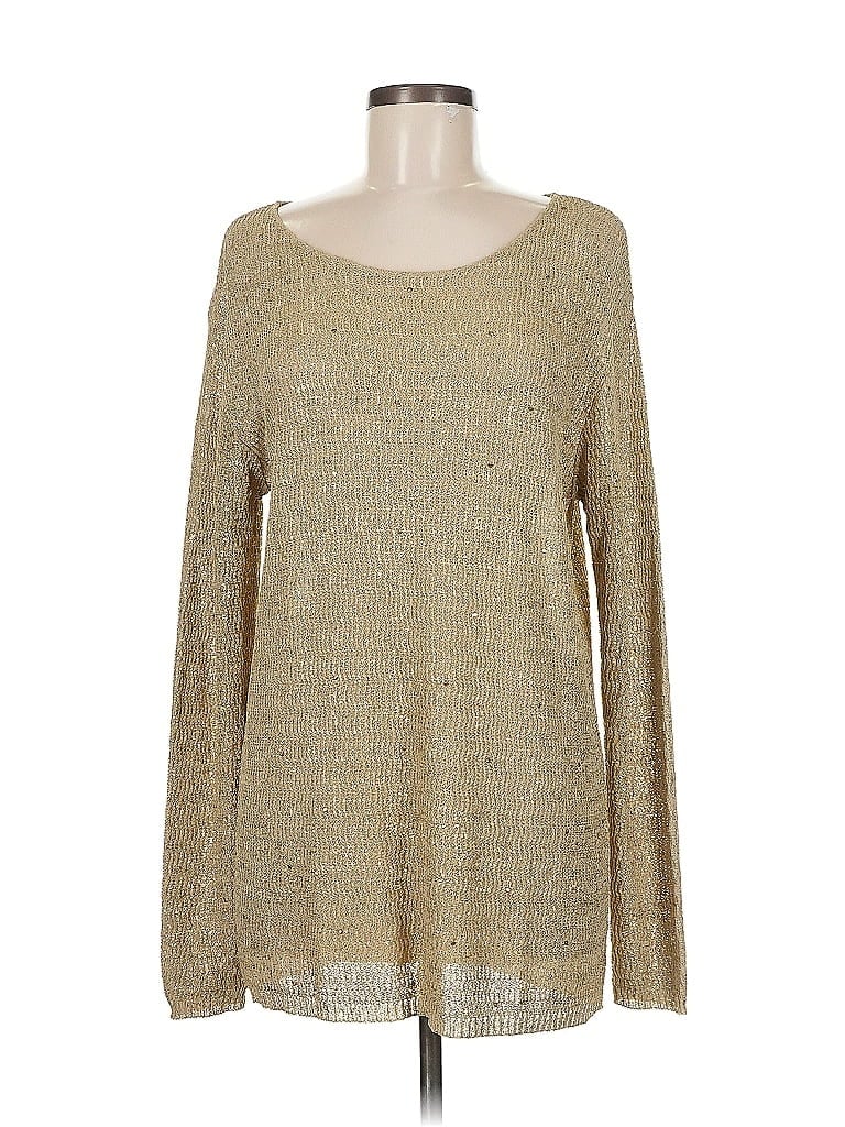 Pre-owned Assorted Brands Pullover Sweater In Brown