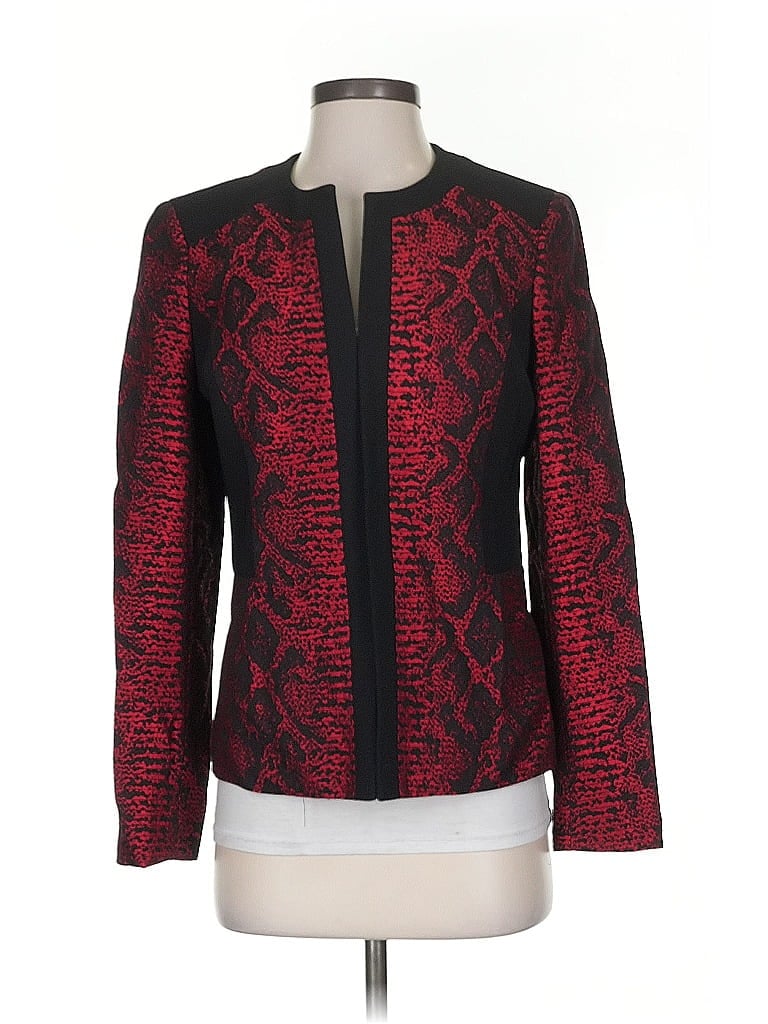 Pre-owned Albert Nipon Jacket In Red