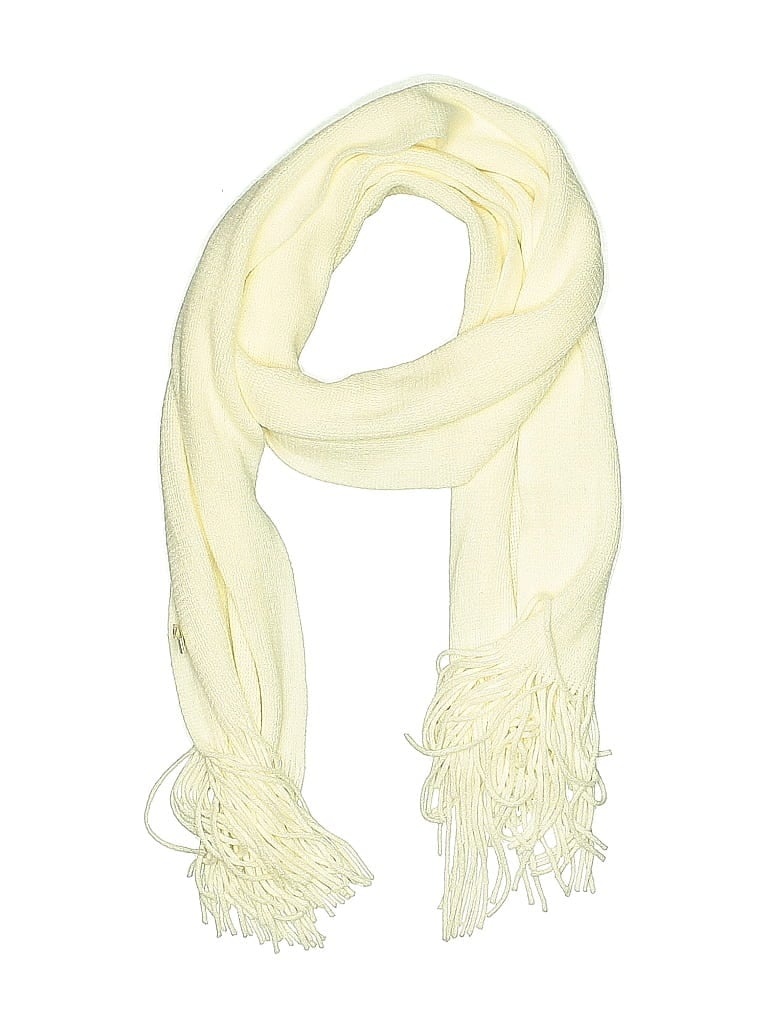 Pre-owned Unbranded Scarf In White