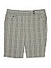 Tracy Evans Limited Plaid Gray Shorts Size 11 - photo 1