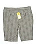 Tracy Evans Limited Plaid Gray Shorts Size 11 - photo 2