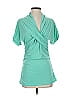 Red By Marc Ecko Teal Short Sleeve Top Size S - photo 1