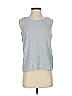 Just Female 100% Viscose Gray Purple Sleeveless Top Size S - photo 1