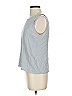 Just Female 100% Viscose Gray Purple Sleeveless Top Size S - photo 5
