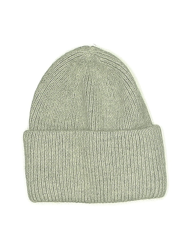 Pre-owned Unbranded Beanie Hat In Gray