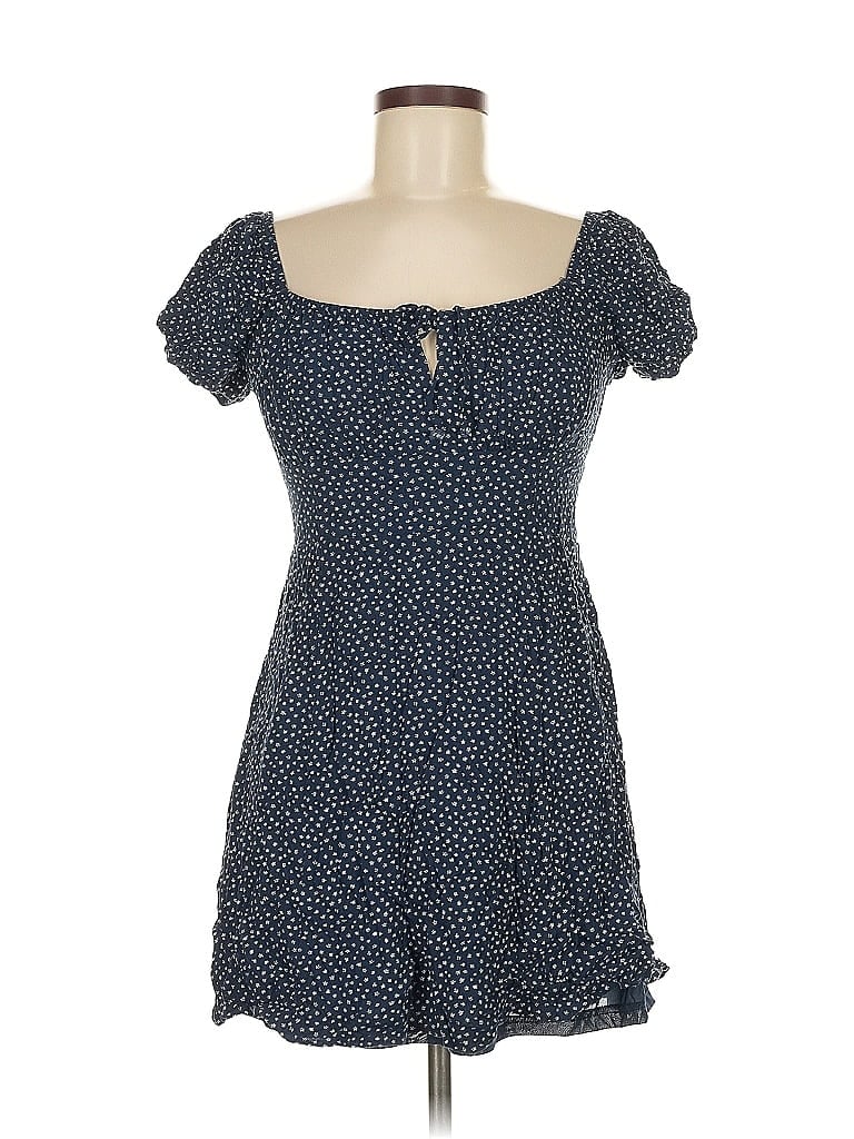 Pre-owned La Hearts Casual Dress In Blue