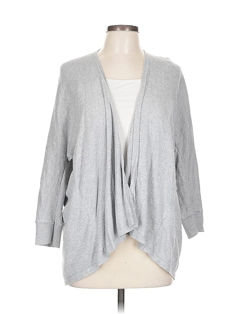 Pre-owned Old Navy Cardigan Sweater In Gray