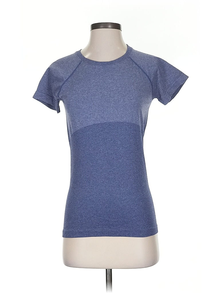 Pre-owned Eddie Bauer Active T-shirt In Blue