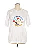 Assorted Brands White Short Sleeve T-Shirt Size XL - photo 1
