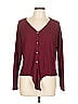 Lovemarks Burgundy Cardigan Size L - photo 1