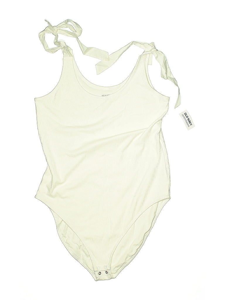 Pre-owned Old Navy Bodysuit In White