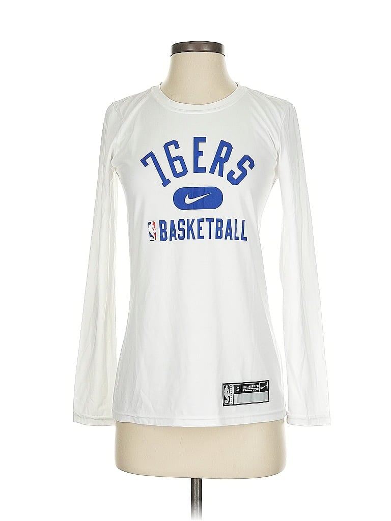 Pre-owned Nike Long Sleeve T-shirt In White