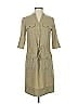 MICHAEL Michael Kors 100% Polyester Tan Casual Dress Size XXS - photo 1