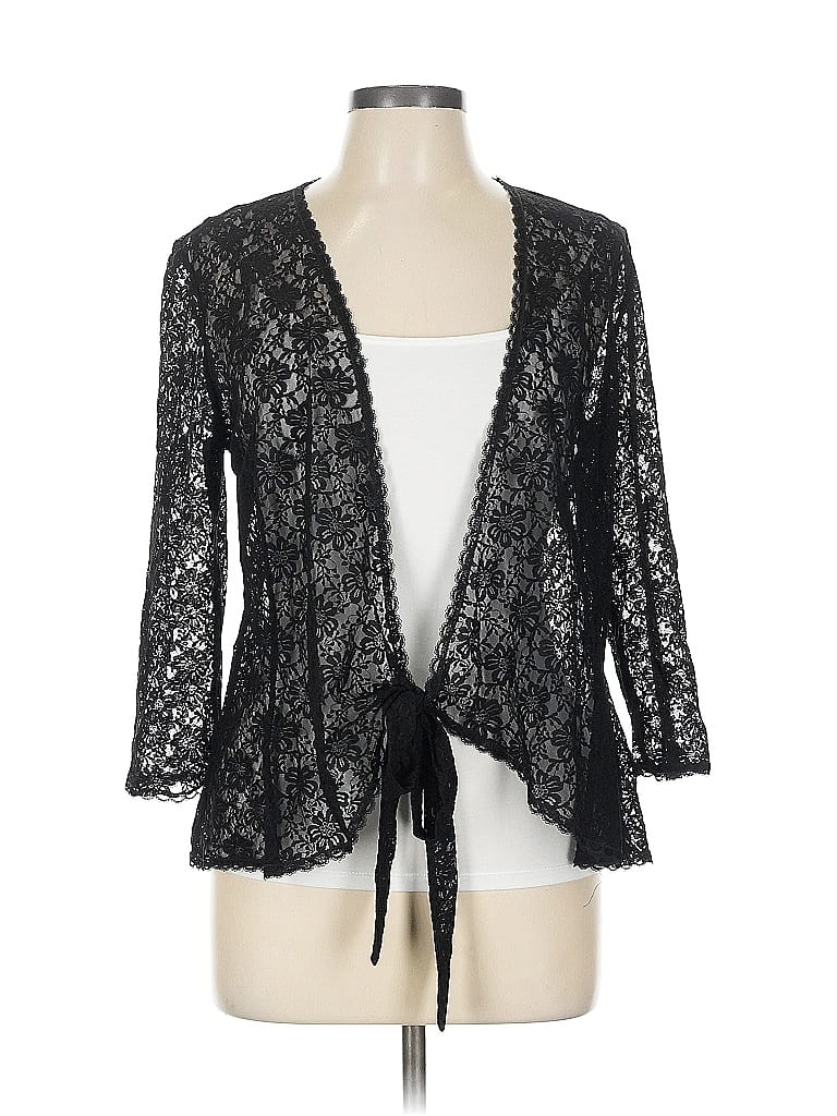 Donna Ricco Kimono In Black