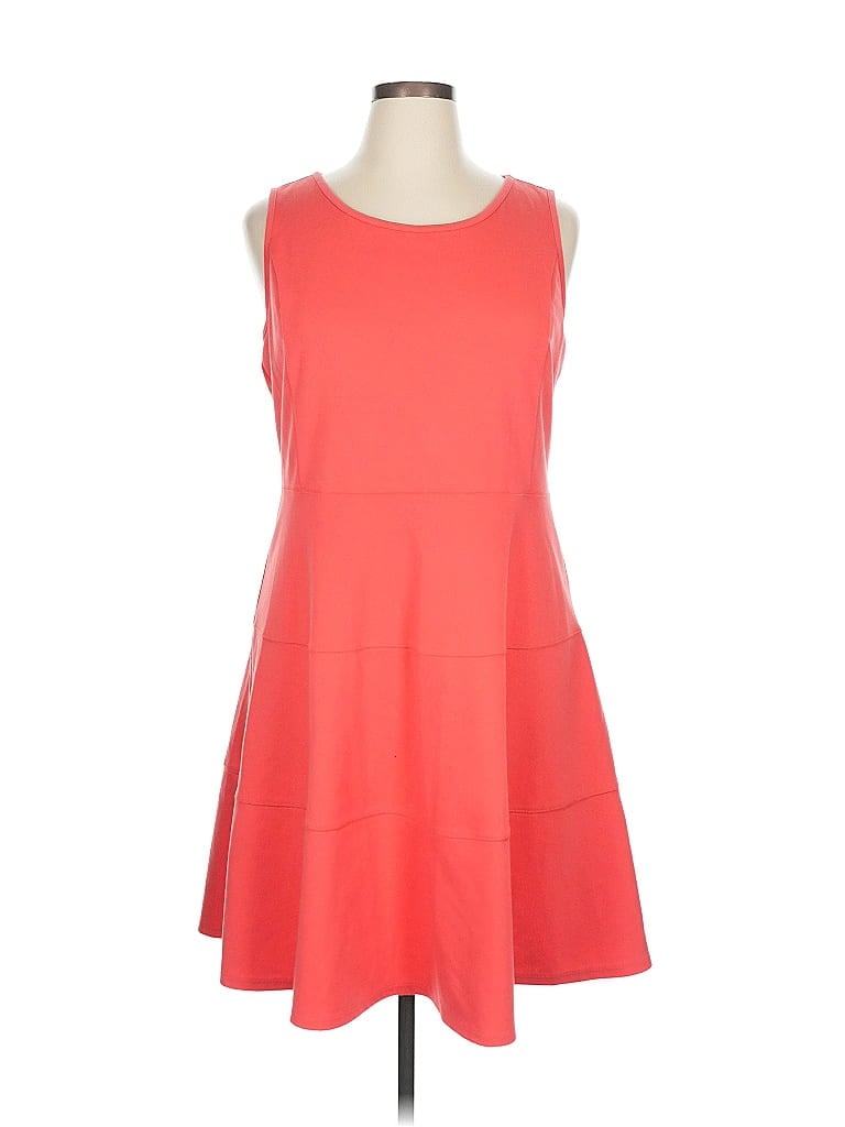 Pre-owned Ann Taylor Factory Casual Dress In Orange