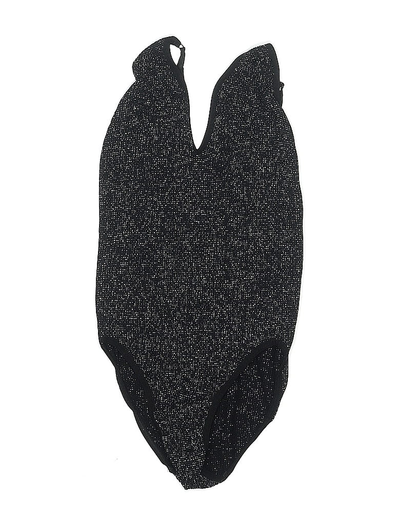 Pre-owned Out From Under Bodysuit In Black