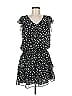 1.State 100% Polyester Hearts Black Casual Dress Size M - photo 1