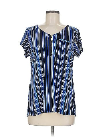 Roz & Ali Short Sleeve Blouse (view 1)