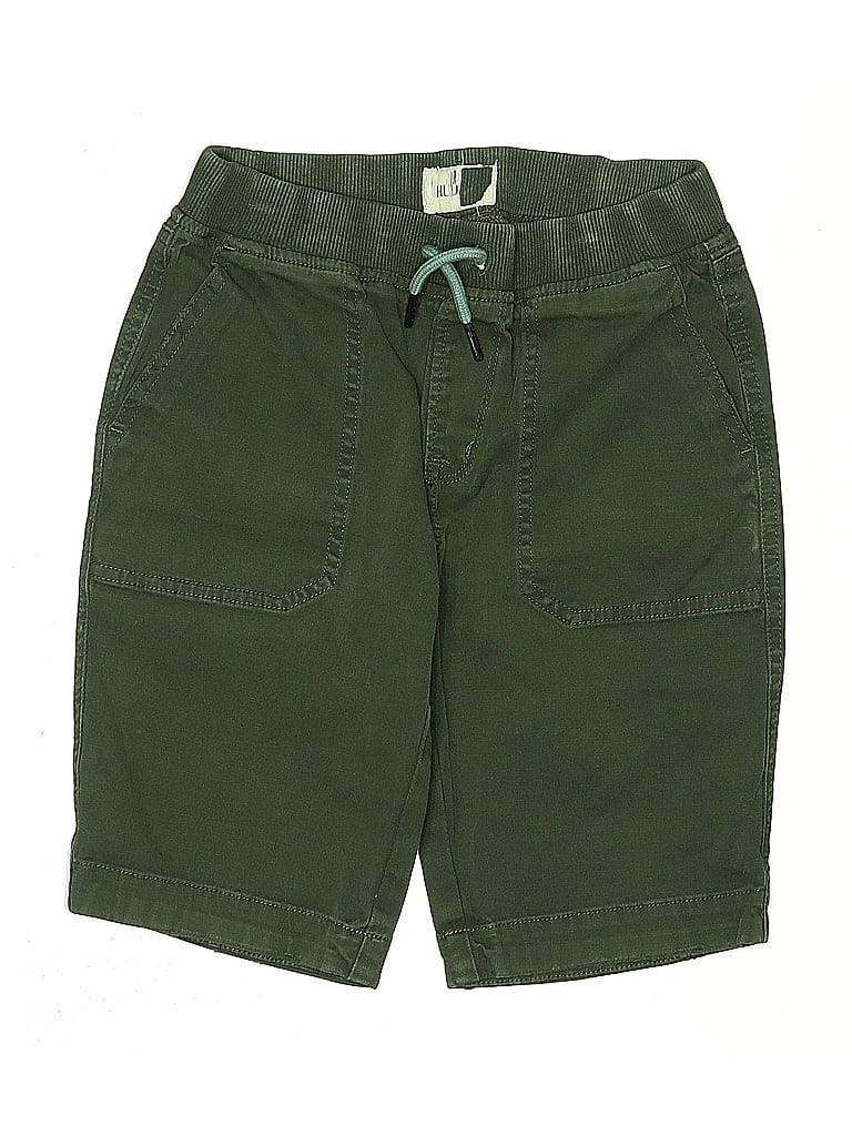 Pre-owned Hudson Kids' Cargo Shorts In Green