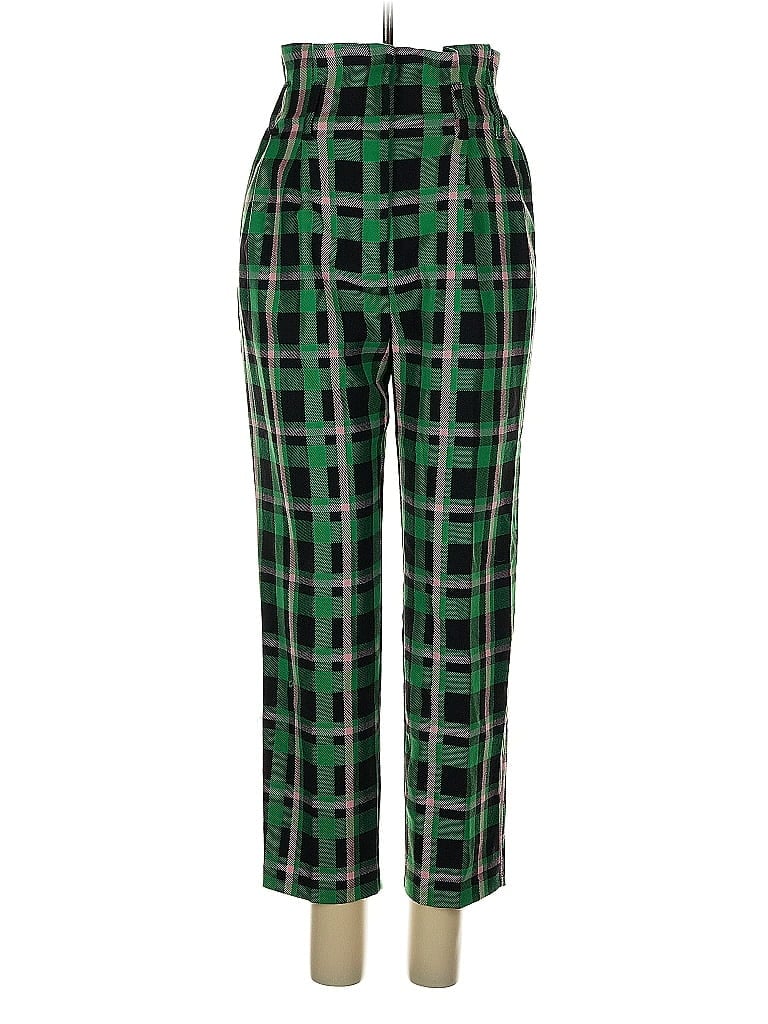 Pre-owned Topshop Casual Pants In Green