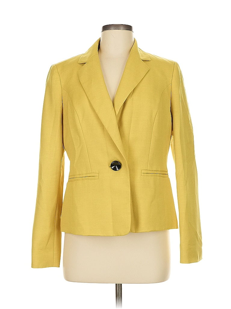 LE SUIT Pre-owned Blazer Jacket In Yellow
