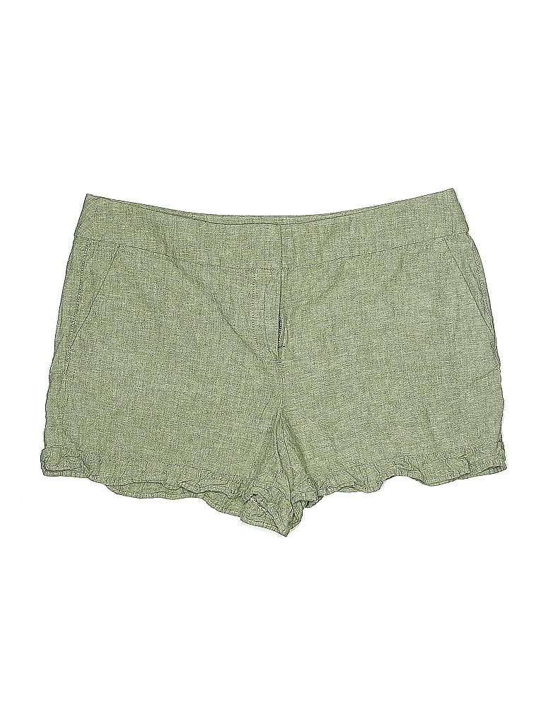 Pre-owned Ann Taylor Loft Outlet Shorts In Green