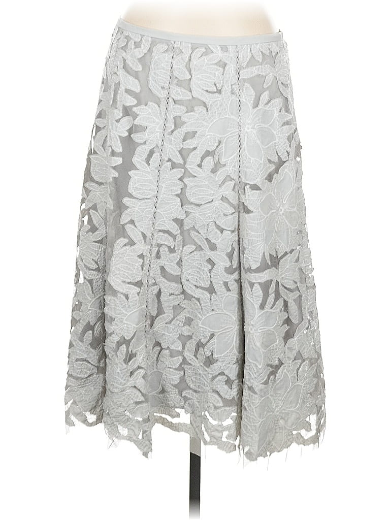 Pre-owned Peter Nygard Casual Skirt In Silver